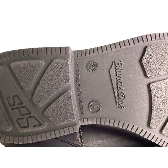 Blundstone 062 Stout Brown Chelsea Boot Men's US 10 Chisel Toe Premium Leather - Picture 7 of 9